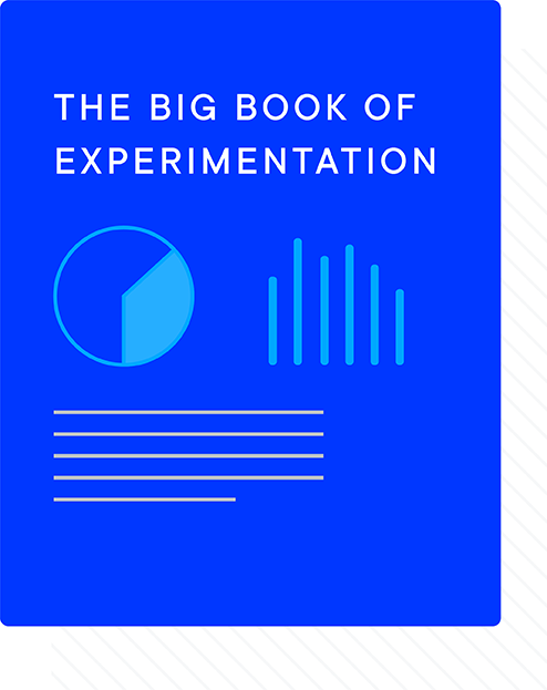 Book cover 2 for the big book of experimentation